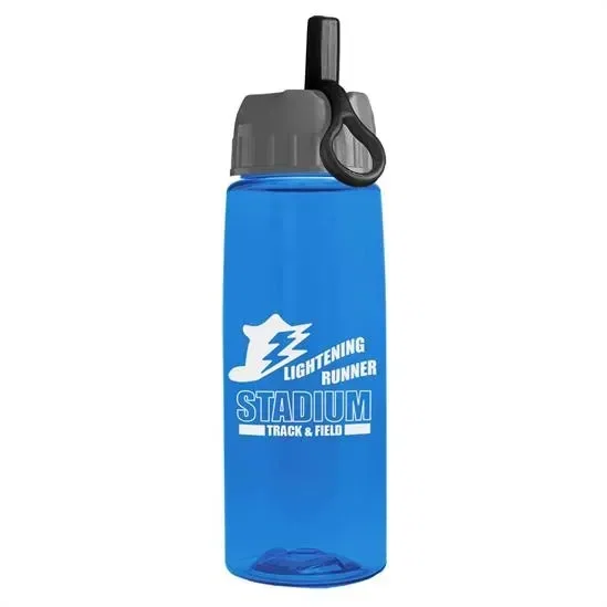 Flair Tritan® Renew Bottle with Flip-Straw Lid (26 oz.) — view 4