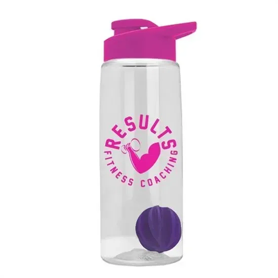 Flair Tritan® Shaker Bottle with Drink-Thru Lid and Mixing Ball (26 oz.) — view 13