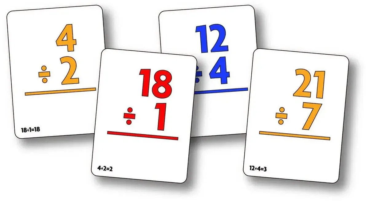 Flash Cards (Division) — view 2
