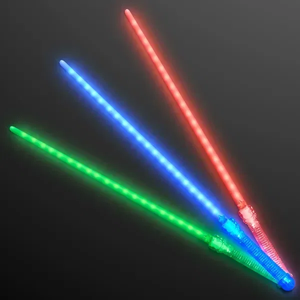 Flashing Assorted Play Light Up Sabers with 30 LEDs — view 2