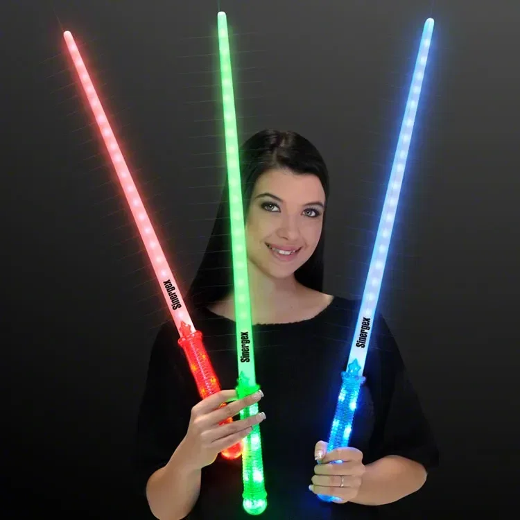 Flashing Assorted Play Light Up Sabers with 30 LEDs — view 3