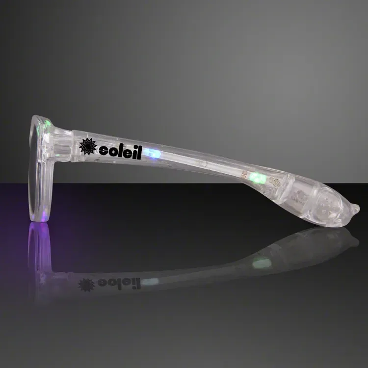Flashing Multicolor Sunglasses — view 4