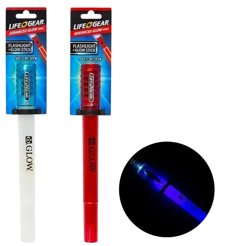 Branded Glow Stick + Flashlight