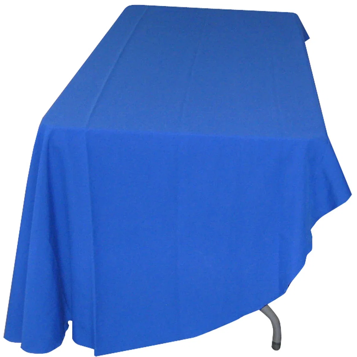 Flat 3-sided Table Cover - fits 8 foot standard table: Polyester — view 3