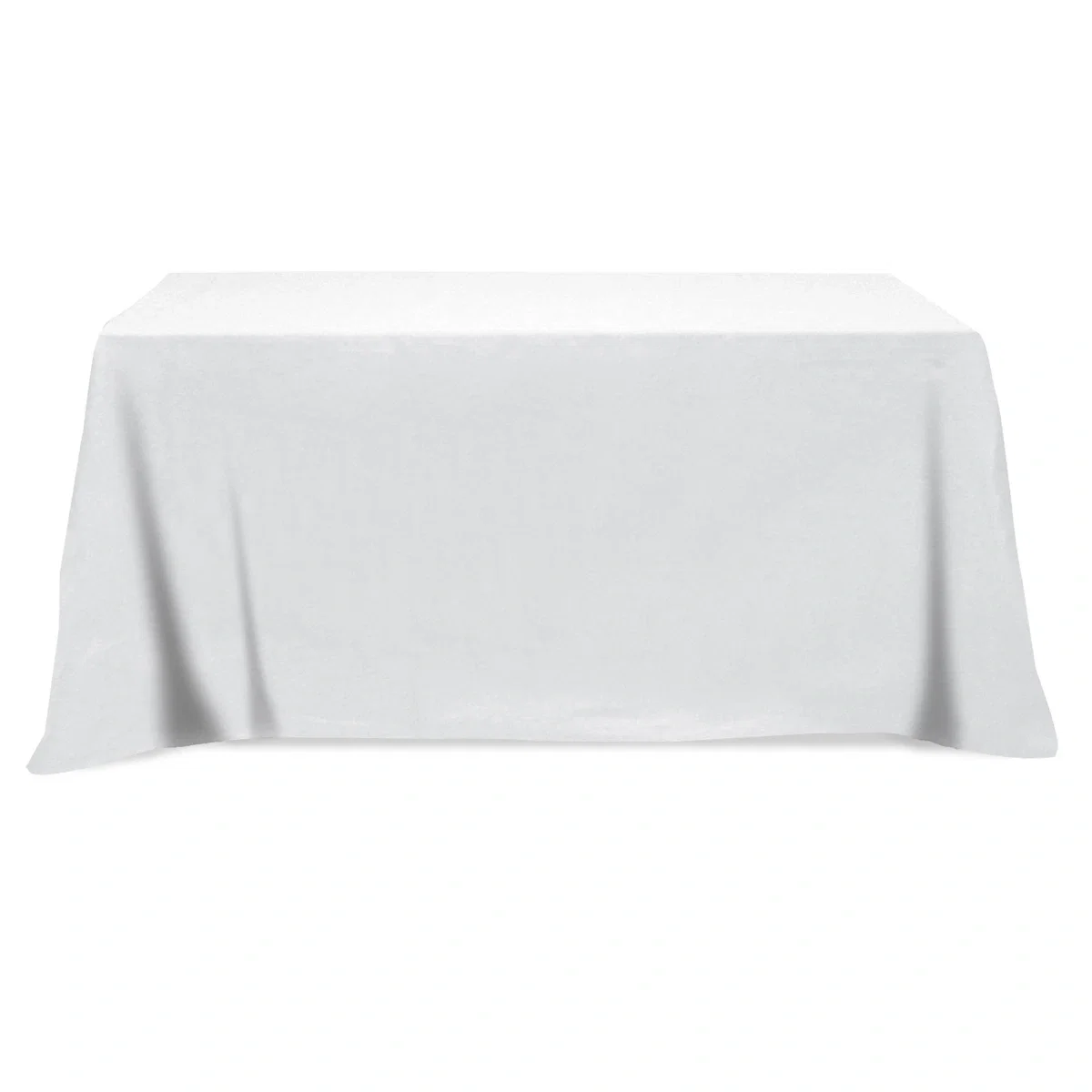 Overhead perspective of the smooth covered tabletop