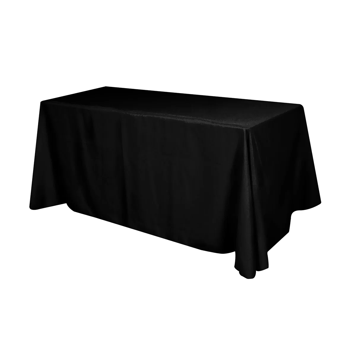 Corner drape showing how the fabric falls at the edge