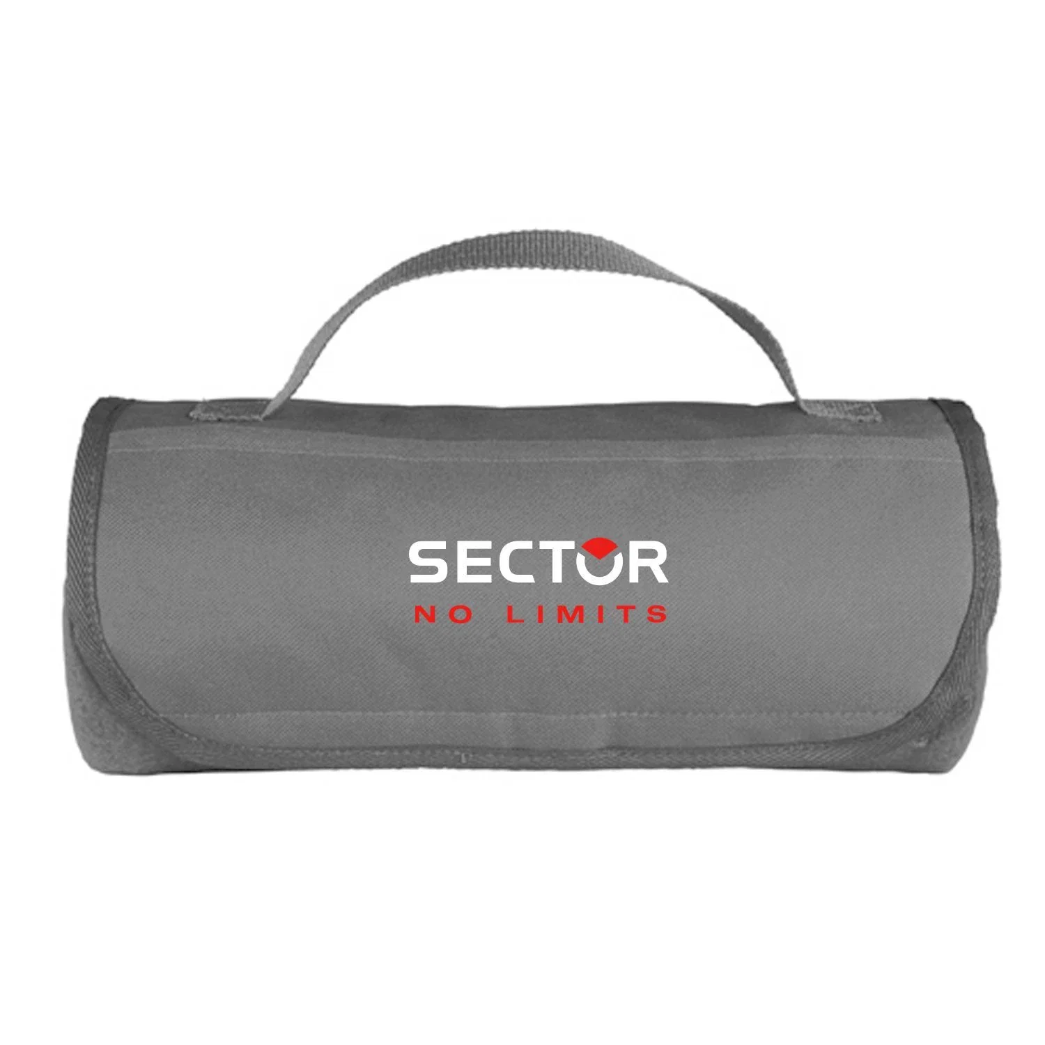 Logo Fleece Roll Up Blanket — Dark Gray — view 3