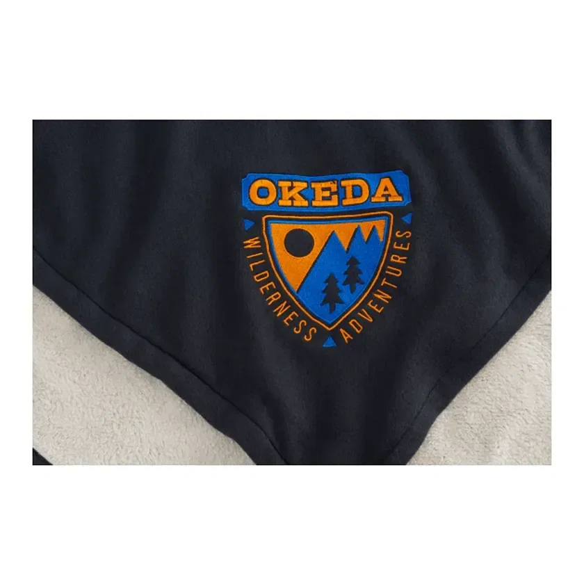 Personalized Fleece-Sherpa Blanket (60" x 50") — view 8
