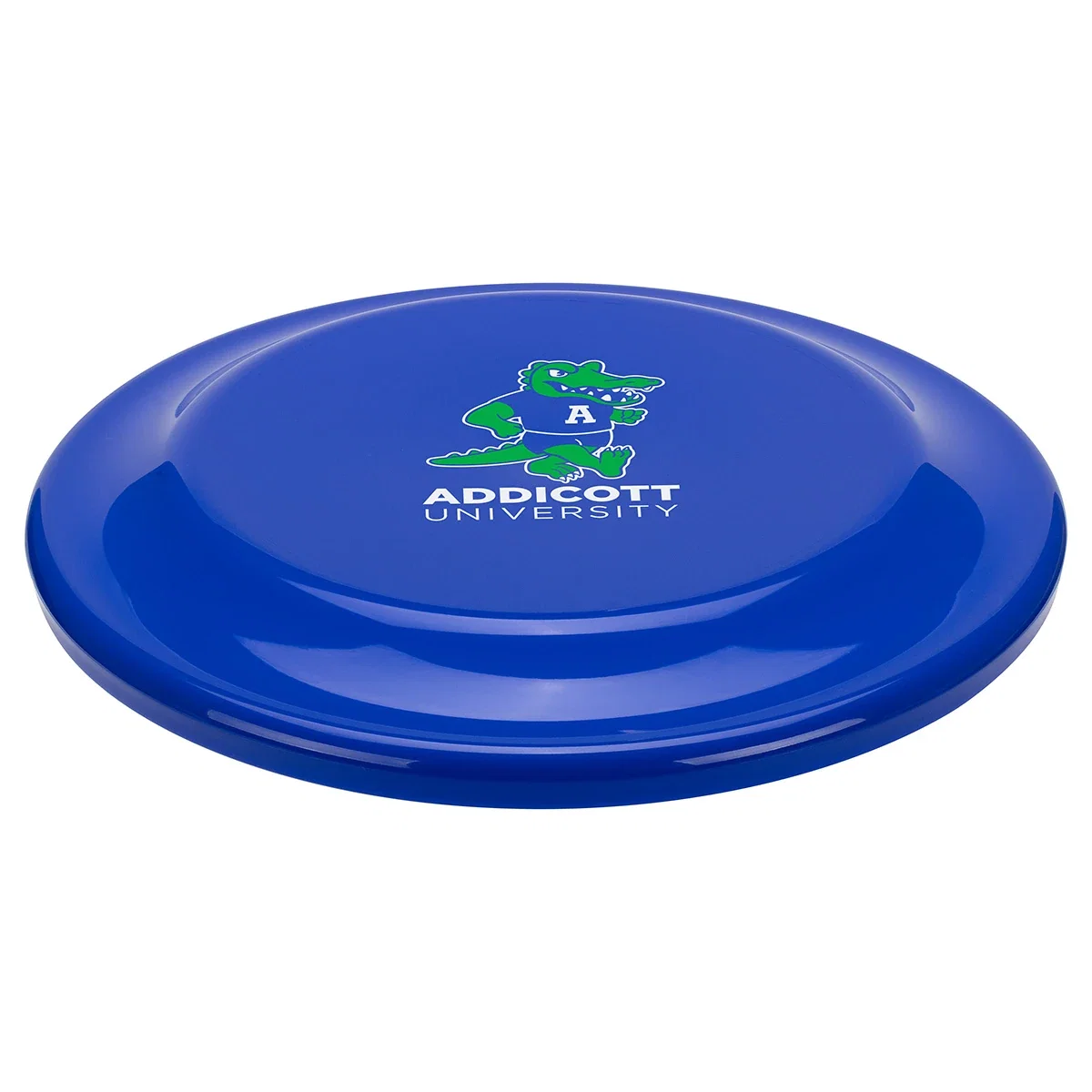 Flick Flyer disc shown top-down, highlighting the large size's raised rim contour