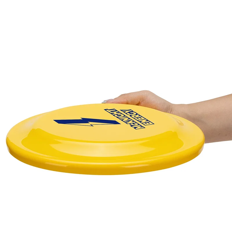 Flick Flyer disc balanced upright on its rim, product display shot