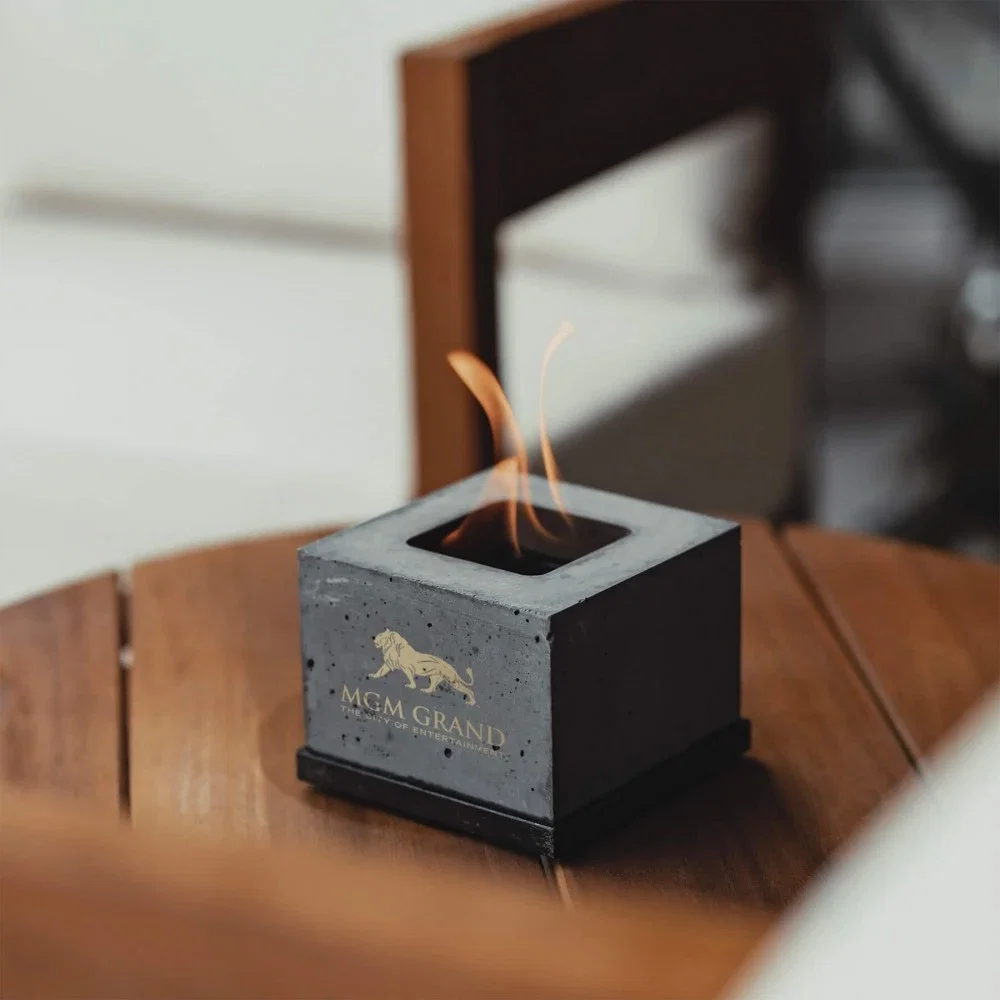 FlikRFire Personal Square Fireplace — view 2
