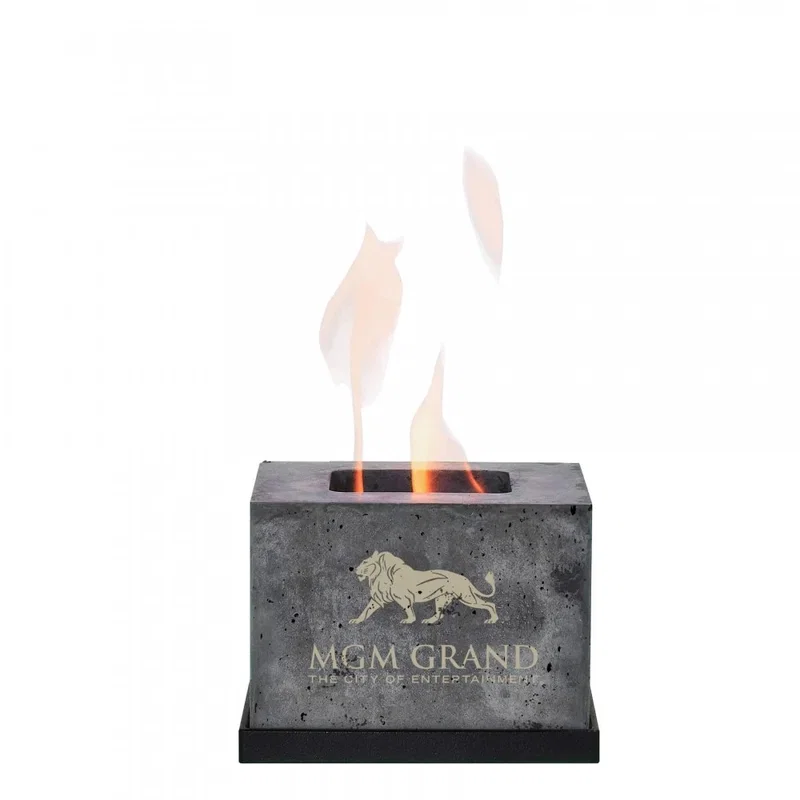 FlikRFire Personal Square Fireplace — view 4