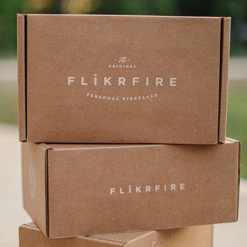 FlikRFire Personal Square Fireplace — view 7