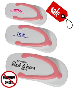 Flip Flop Stress Ball with Custom 1-Color Print - Style 1786