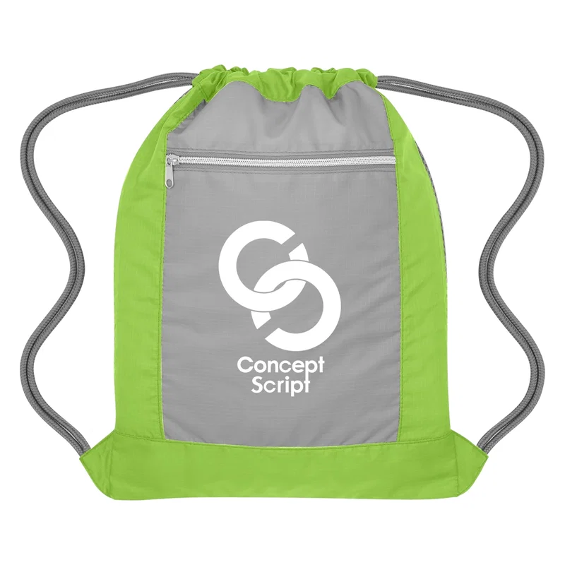 Flip Side Drawstring Sports Bag — view 2
