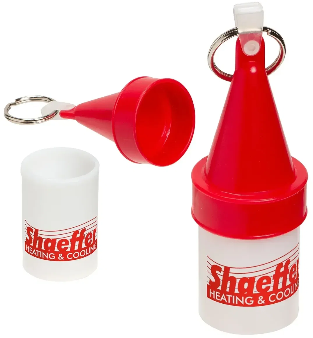 Branded Floating Buoy key holder floating in water, promotional marine giveaway