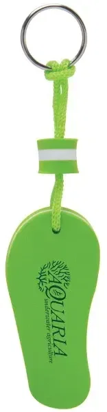 Custom Floating Flip Flop Keytag — view 2