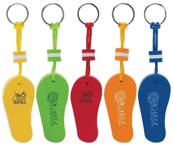 Custom Floating Flip Flop Keytag