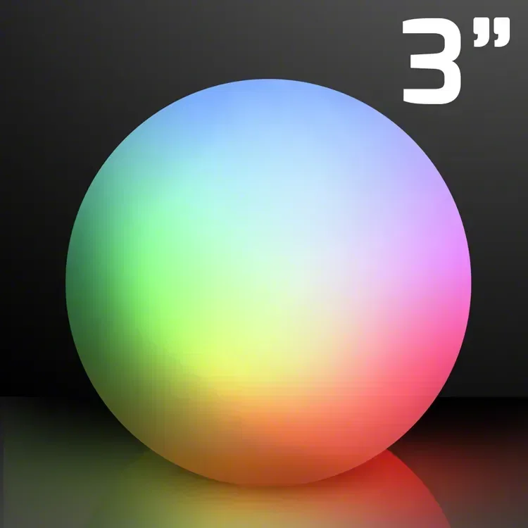Floating Lights for Pool 3" Deco Balls — view 3
