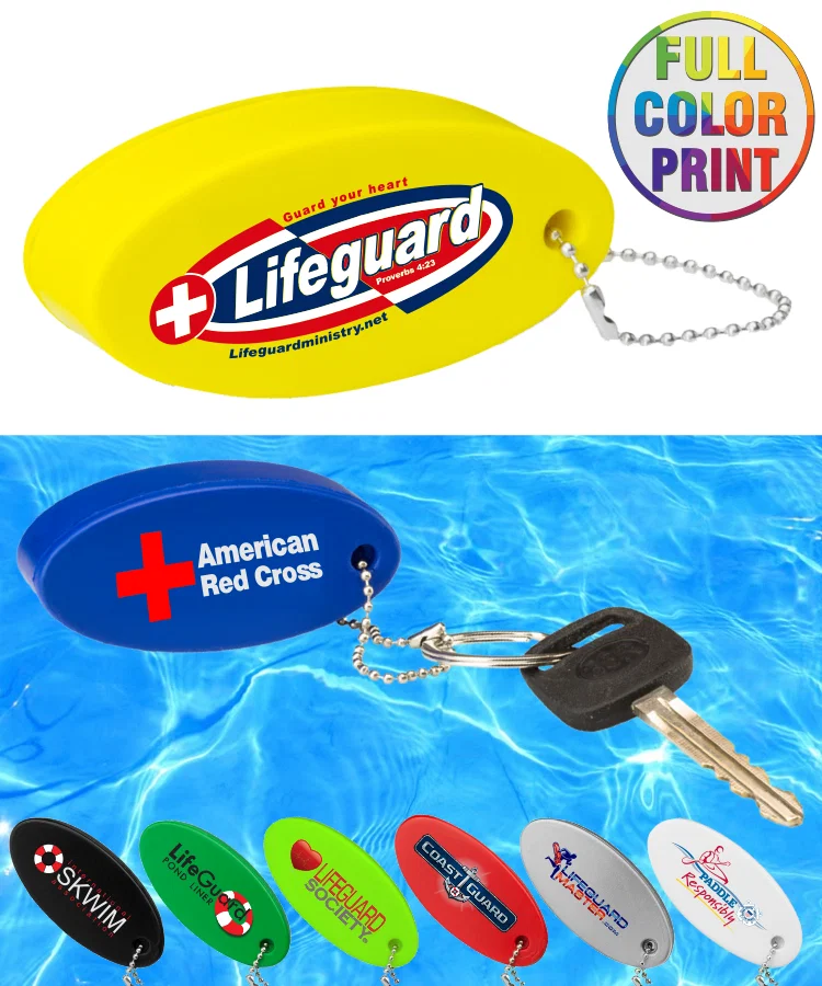 Floating Stress Ball Keychain  — view 2