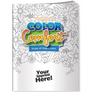 Flowers Adult Coloring Book
