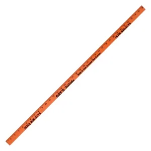 Fluorescent Colorful Enameled Yardstick