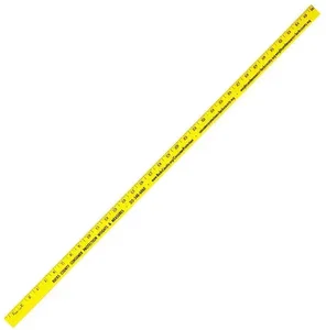 Fluorescent Finish Yardsticks
