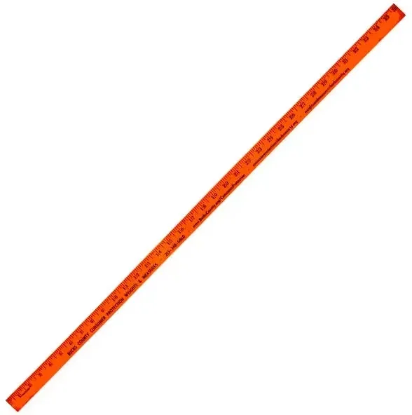 Fluorescent Finish Yardsticks — view 4