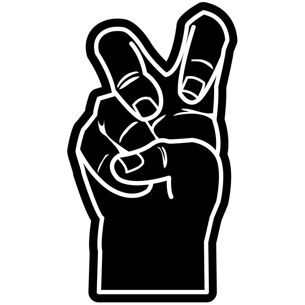 Bent Finger Frog Hand — view 12