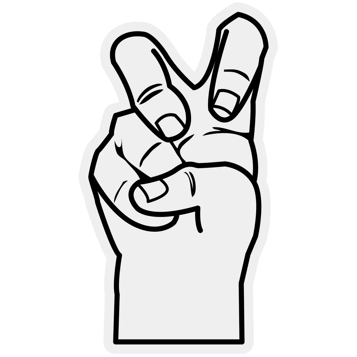 Bent Finger Frog Hand — view 17
