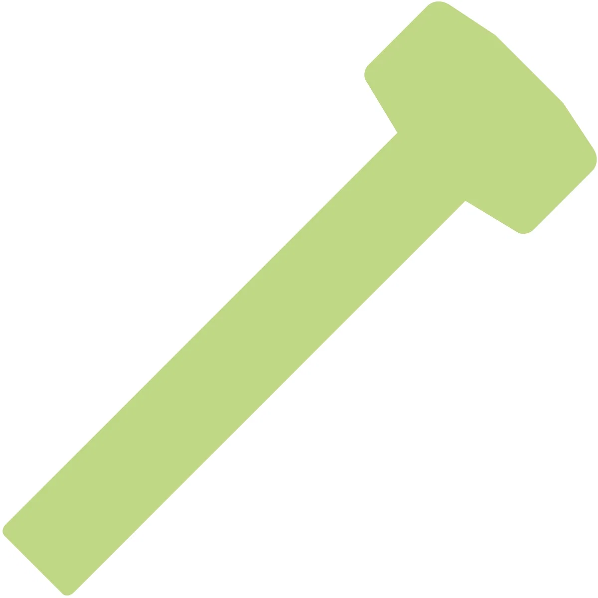 Foam Sledge Hammer Waver — view 2