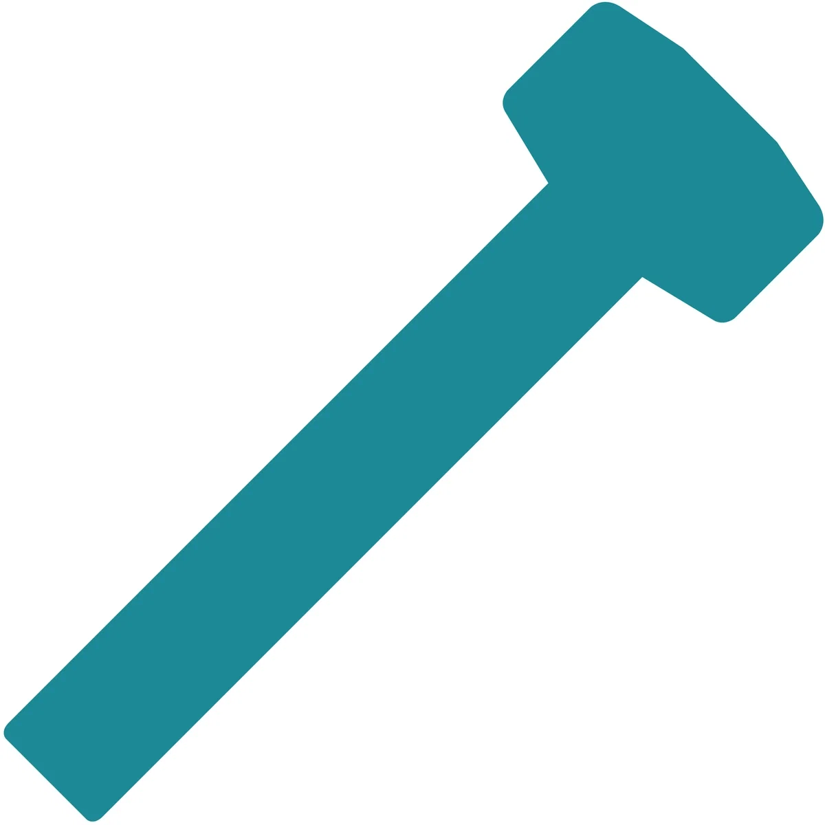 Foam Sledge Hammer Waver — view 3