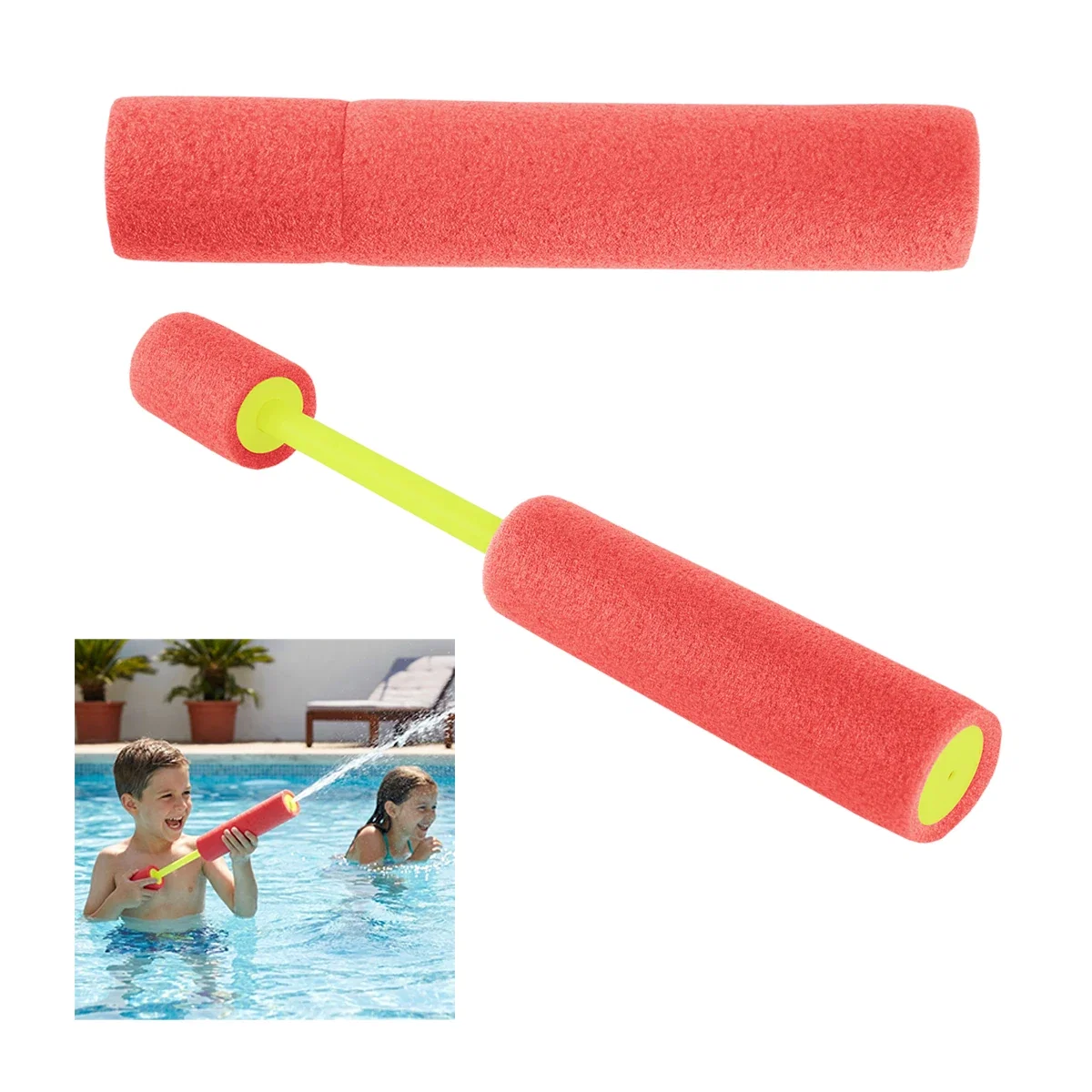 Foam Water Cannon in use