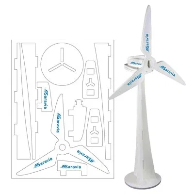 Foam Wind Turbine Puzzle