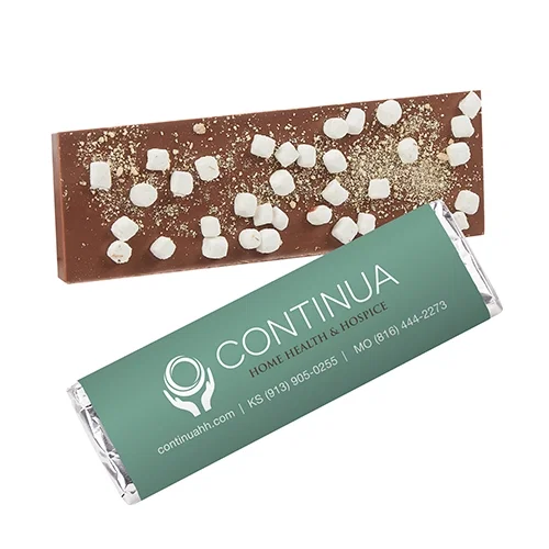 Foil-Wrapped 2.25 oz Belgian Chocolate Bar — view 26