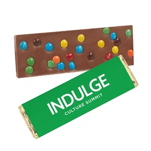 Foil-Wrapped 2.25 oz Belgian Chocolate Bar