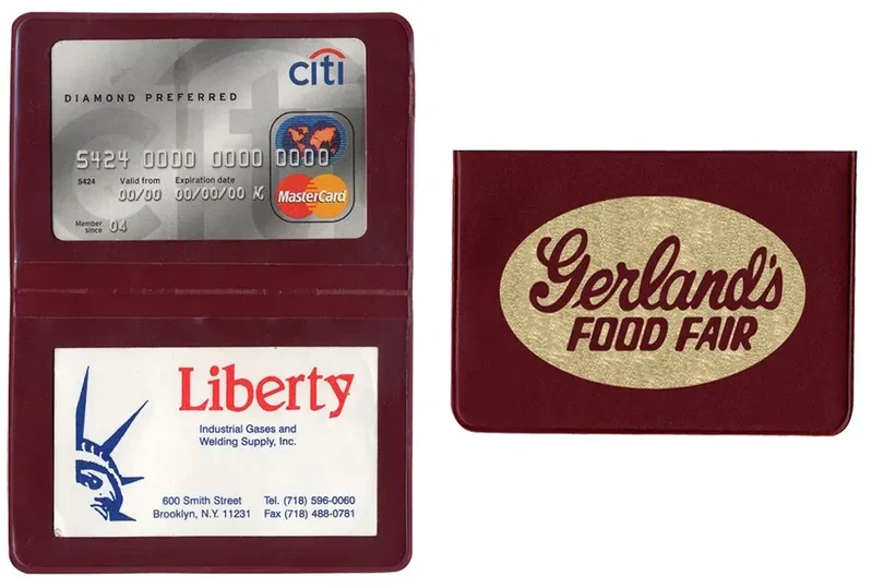 Personalized Fold Over Card Case — view 11