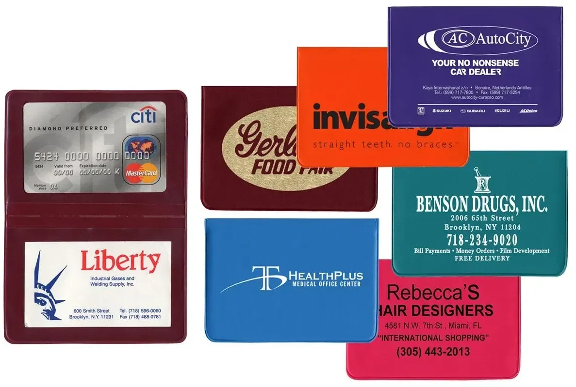 Personalized Fold Over Card Case — view 2
