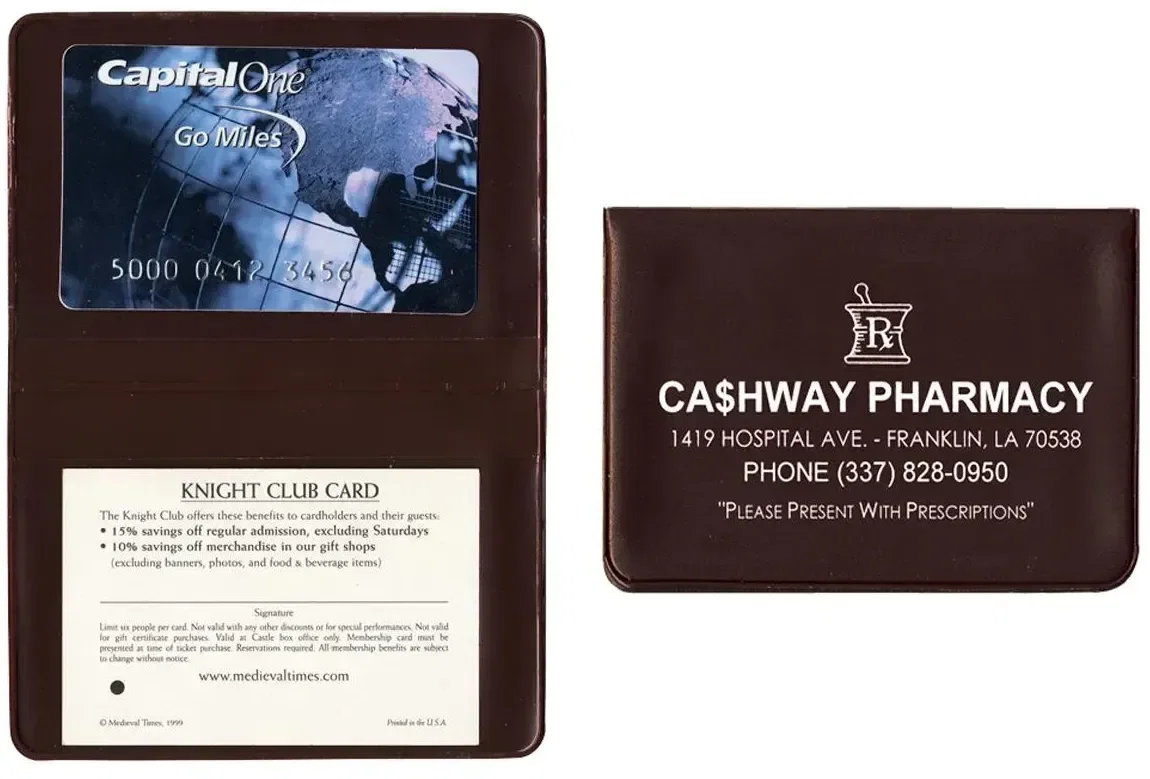 Personalized Fold Over Card Case — view 4