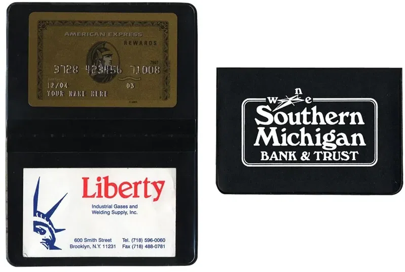 Personalized Fold Over Card Case — view 7