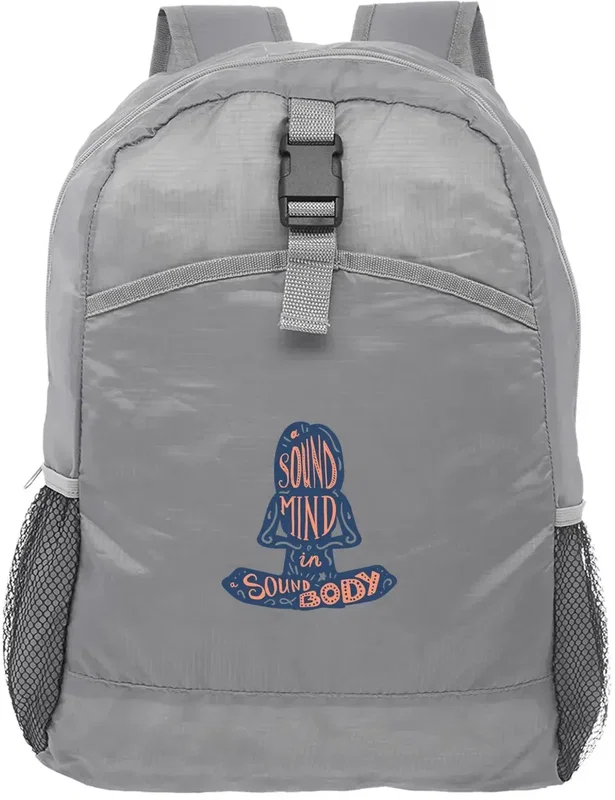 Custom Foldable Backpack - 2-Pack (2 Color)