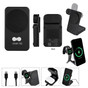 Foldable rABS Magnetic Wireless Charger