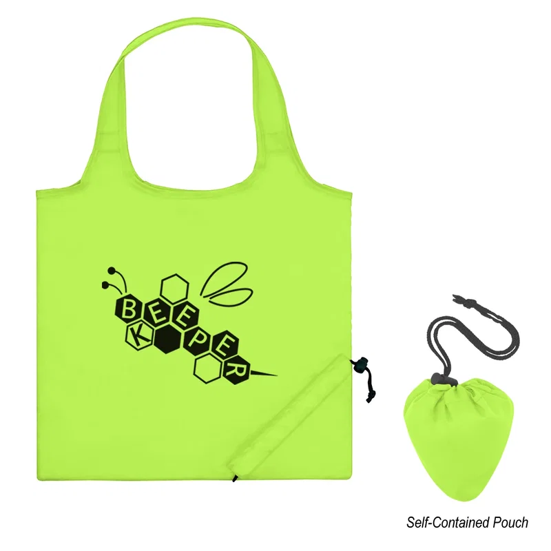 Foldaway Recycled Tote Bag — view 10