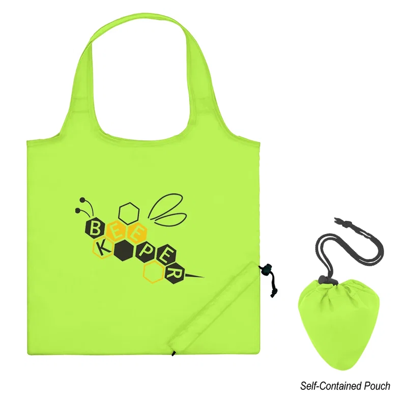 Foldaway Recycled Tote Bag — view 28