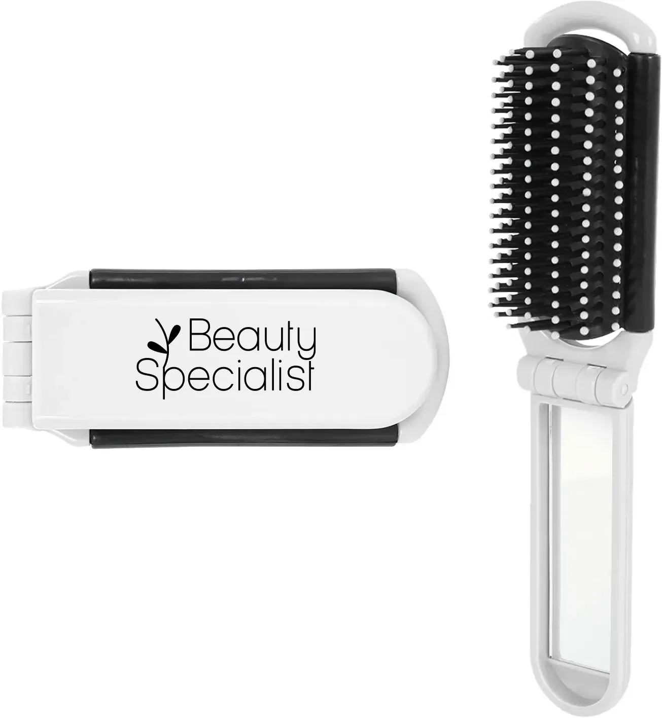 Compact Foldable Brush & Mirror — view 2