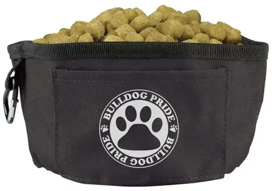 Personalized Folding Dog Bowl — view 3