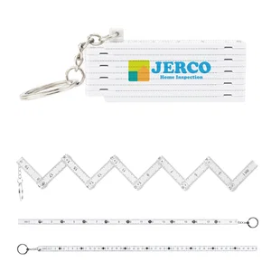 Folding Ruler Keychain
