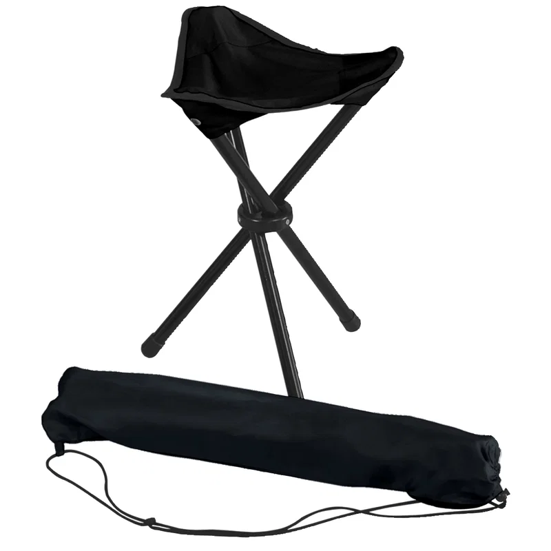 Folding Tripod Stool With Carrying Bag — view 3