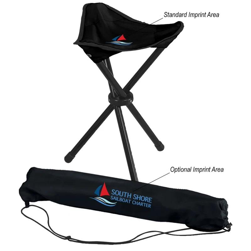 Folding Tripod Stool With Carrying Bag — view 4