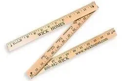 Folding Yardsticks-Natural Finish